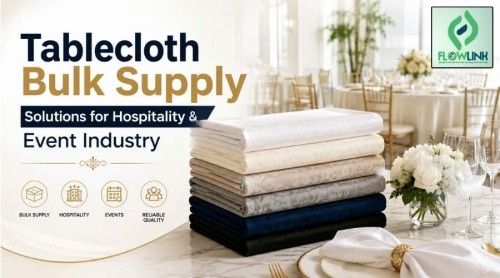Tablecloth Bulk Supply Solutions for Hospitality & Event Industry
