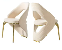 Velvet Fabric Dining Chairs