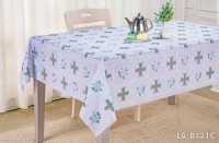 Printing PVC LACE Tablecloth with bottom film