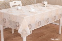 Printing PVC LACE Tablecloth with bottom film