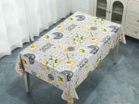 PVC Tablecloth with Nonwoven backing