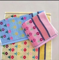 Stock cotton towels for home use (outdoors)