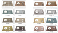 Luxury Home/Restaurant Textilene Placemat 30X45CM